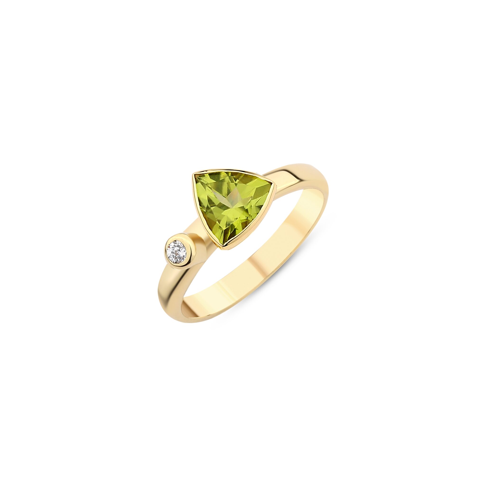 Peridot Trilliant Gleam