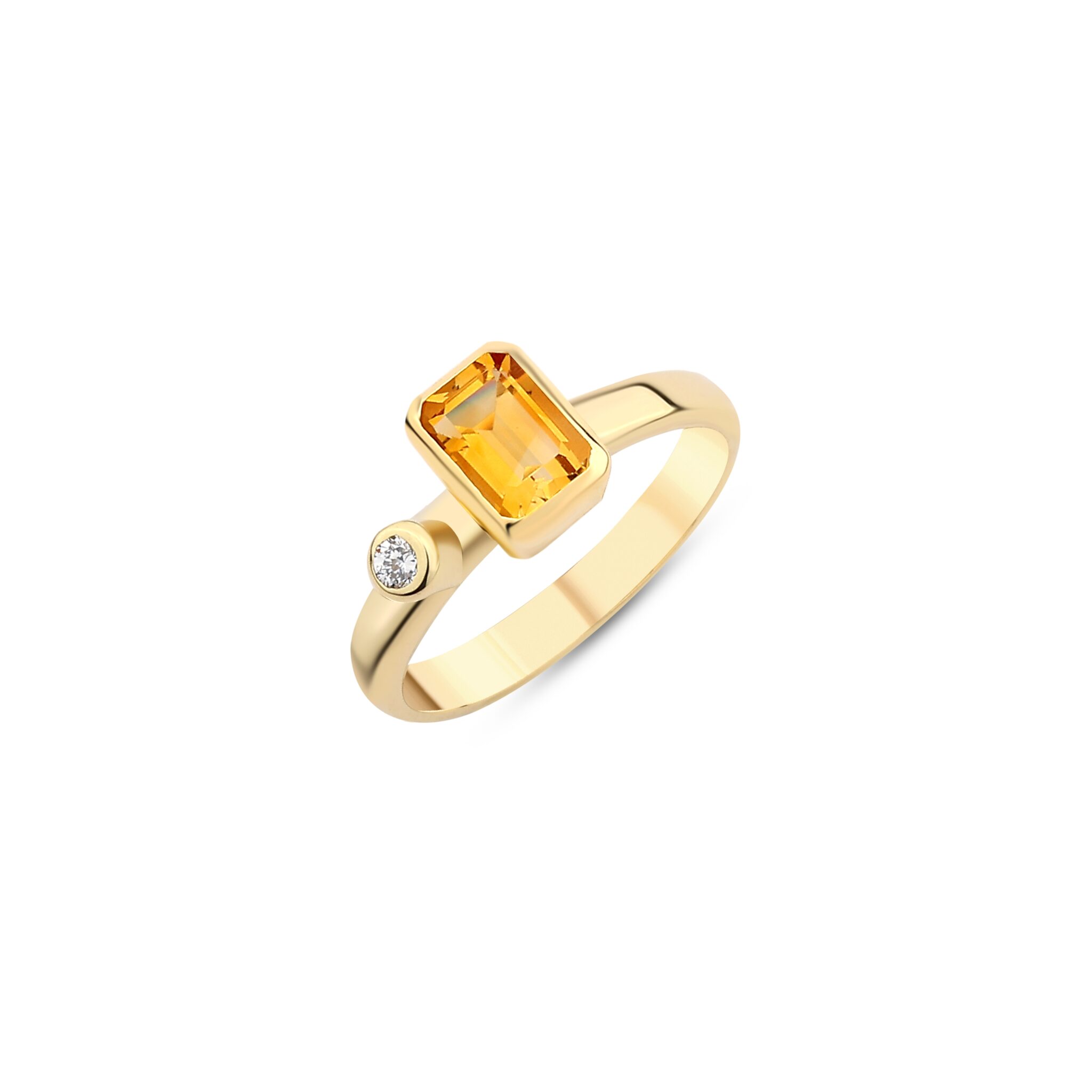 Citrin Emerald Gleam