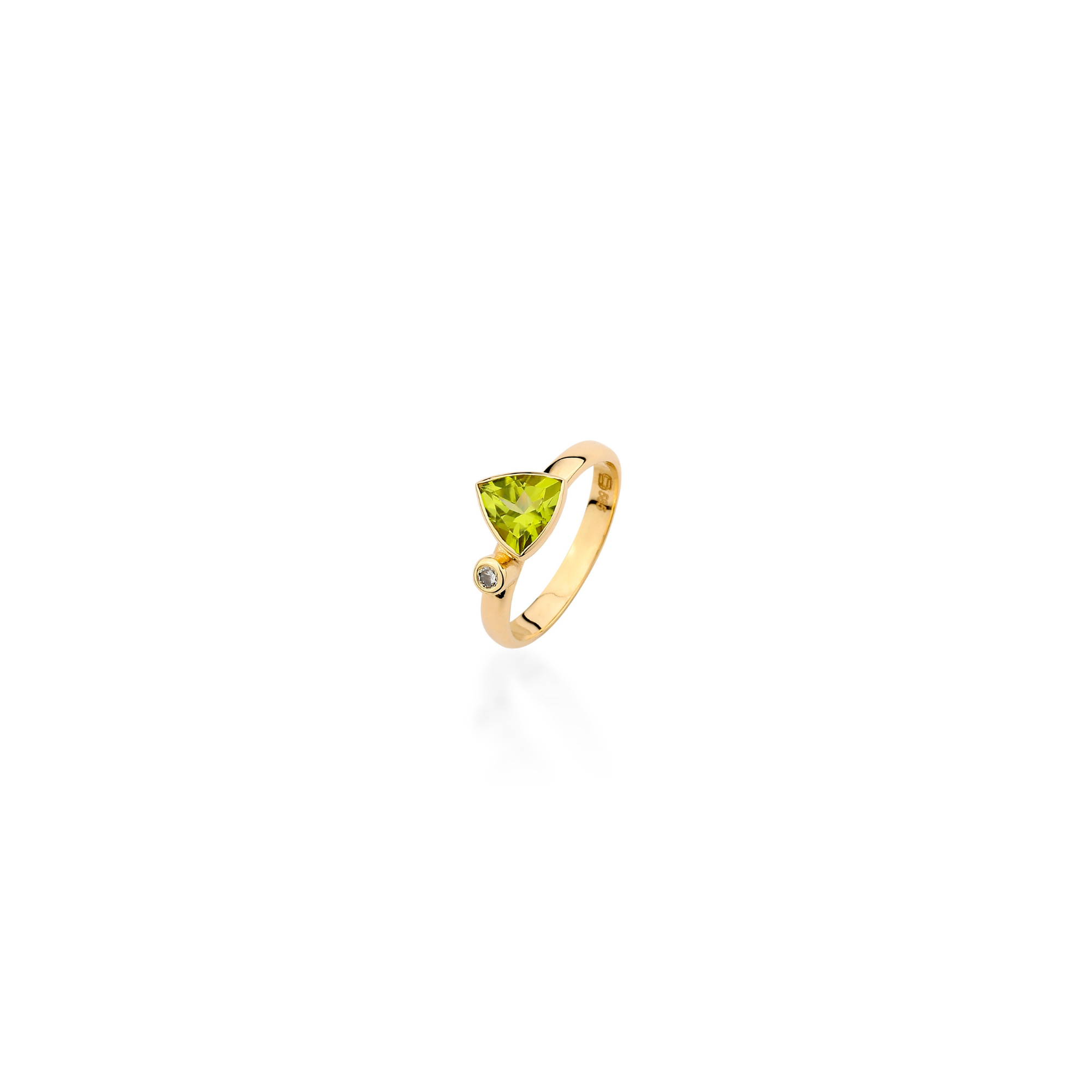 Peridot Trilliant Gleam