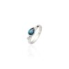 Blue Topaz Pear Gleam