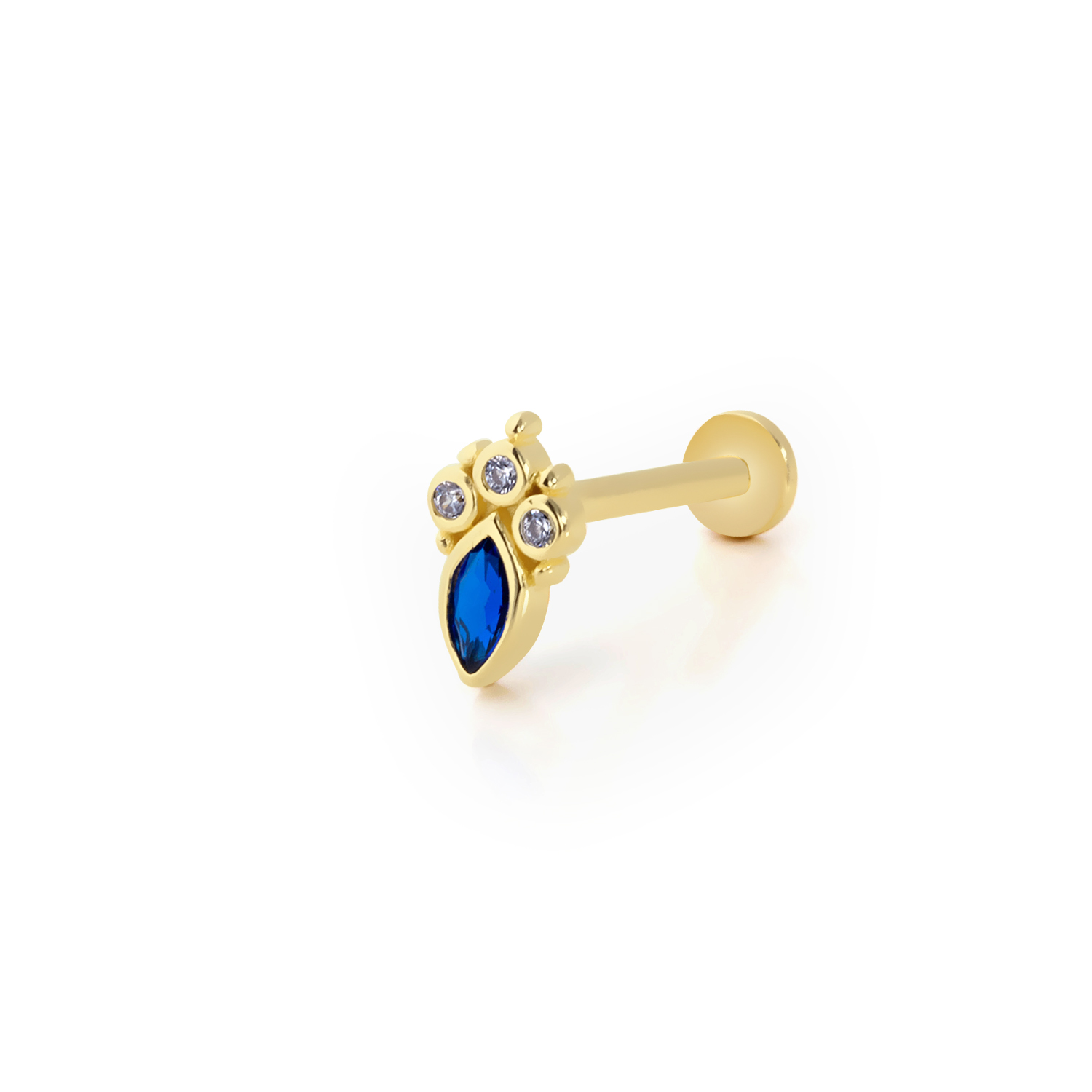teardrop blue